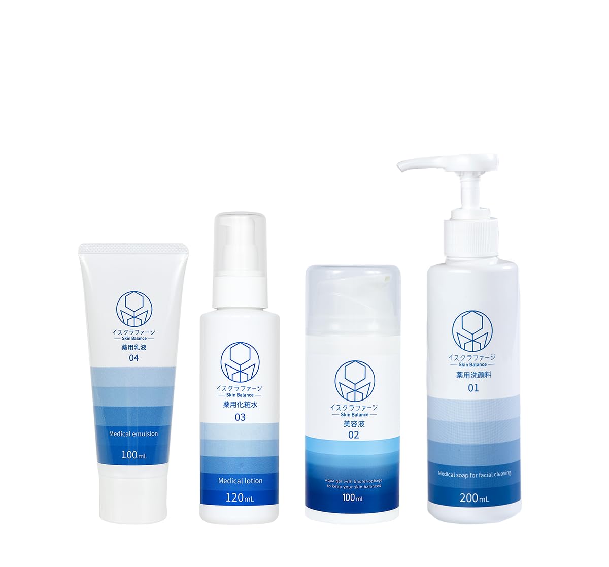 Amazon.co.jp: イスクラファージSkin Balanceフルセット 薬用洗顔料 +